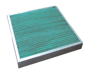 AES Environmental disposable Service Pleats panel filter with pleated synthetic media in cardboard or metal frame
