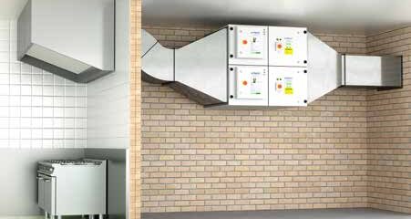Electrostatic Kitchen Exhaust