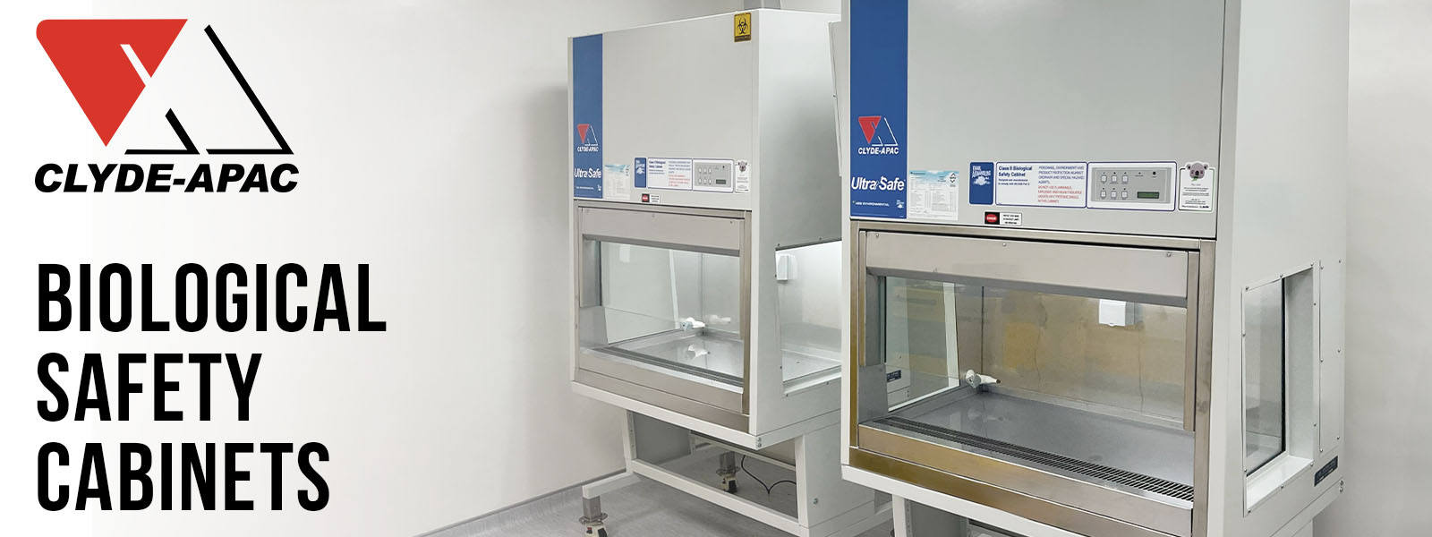 Clyde-Apac Biological Safety Cabinets manufactured by AES Environmental